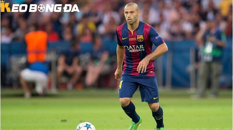 Mascherano đã ghi dấu ấn mạnh mẽ khi thi đấu tại Barcelona 